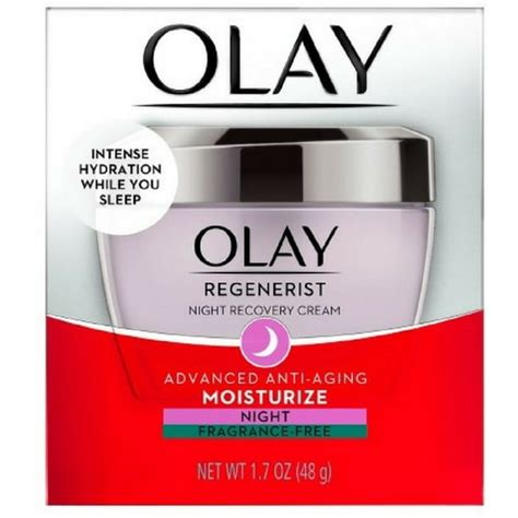 Olay Regenerist Night Recovery Cream Advanced Anti Aging 17 Oz Pack