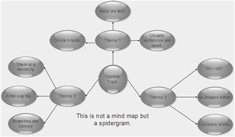 Difference Between Mind Map And Spider Diagram Design Talk