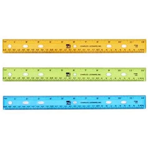 The Mizzou Store Plastic 12 Inch And Metric Ruler
