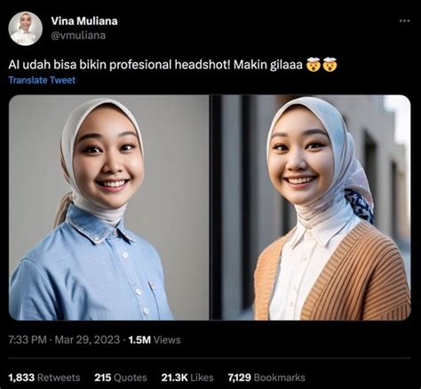 Lagi Viral Di Twitter Ini Cara Bikin Foto Profesional Headshot Dengan Ai Trenasia
