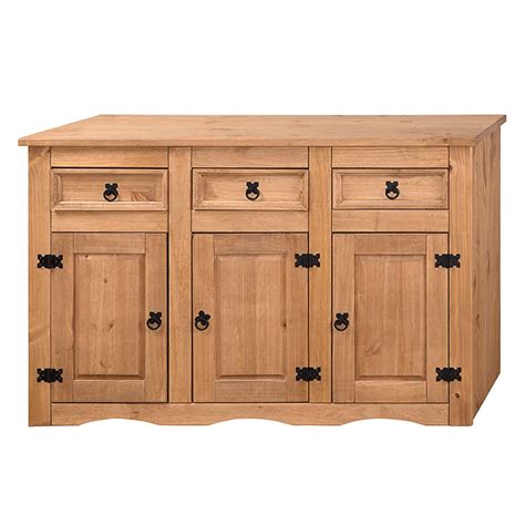 Sideboard Finca Rustica Ii Kiefer Massiv Gewachst