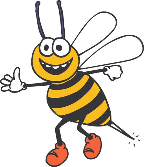 Download Happy Bee Clip Art at Clker.com - vector clip art online ...