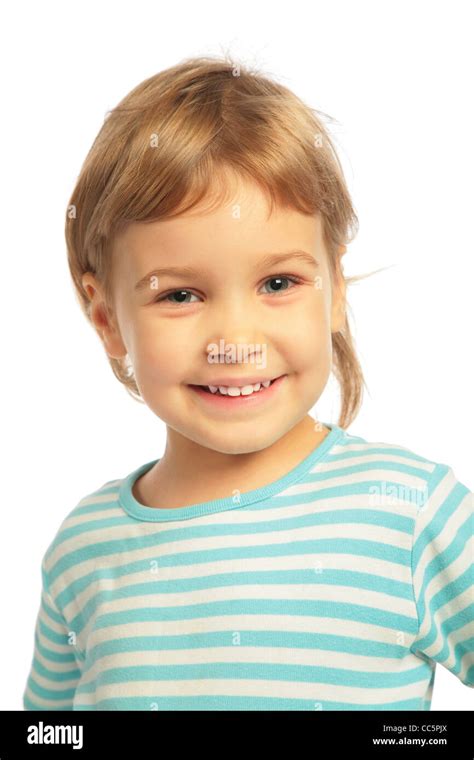 Little Girl Smiling Stock Photo Alamy