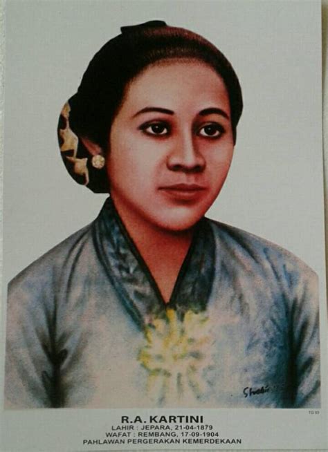 Lukisan gambar dan sketsa pahlawan ibu ra kartini enportu blog. Biografi RA Kartini Secara Lengkap yang Bisa Kita Semua ...