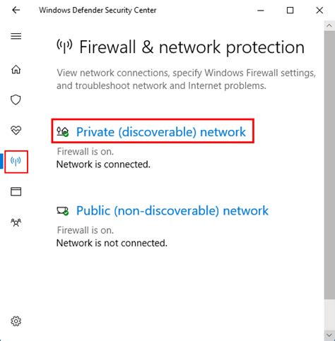 How To Turn On Or Off Windows Defender Firewall Protection In Windows 10