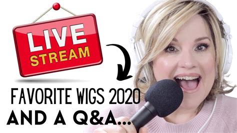 friday live my favorite wigs in 2020 qanda holiday streaming youtube