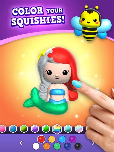 Squishy Magic 3d Toy Coloring App Voor Iphone Ipad En Ipod Touch