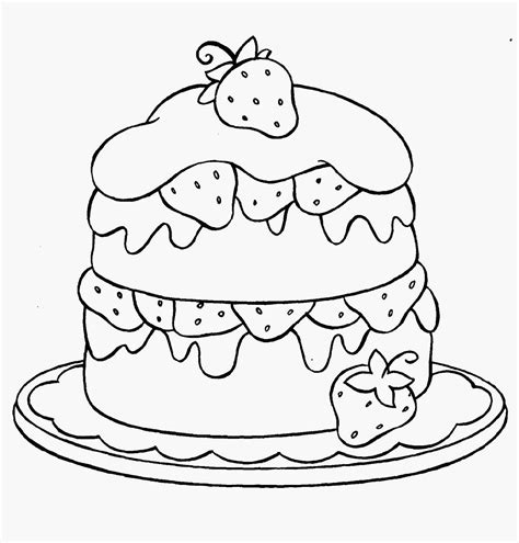 It will make the images look more amazing. Cute Cake Coloring Pages at GetColorings.com | Free ...