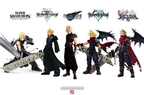 Cloud Kingdom Hearts