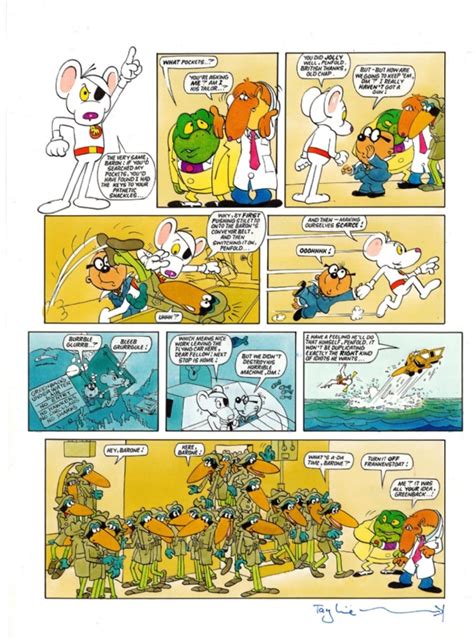 Look In Danger Mouse By Arthur Ranson In S Smiths Misc Pages Comic