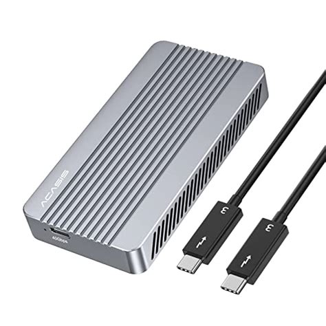 FREEGENE Acasis Usb Mobile M Nvme Enclosure Gbps Compatible With Typec Thunderbolt