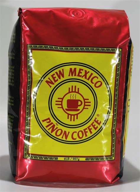 New Mexico Piñon Whole Bean Coffee 2 Lb Bag Pinon Coffee Beans