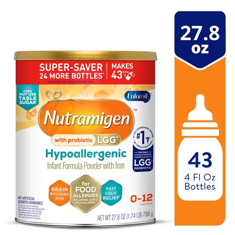Enfamil Nutramigen Infant Formula Hypoallergenic And Lactose Free