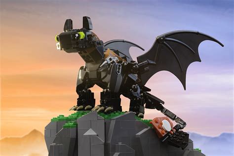 bimmel s brick how to build your dragon make your own lego toothless [instructions]