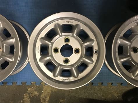 Genuine Minilite Sport Alloy Wheels Ford Escort