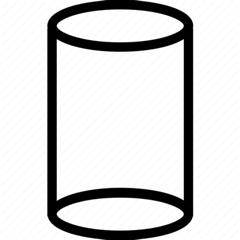 Transparent Cylinder Clipart Black And White Cylinder Clipart Black