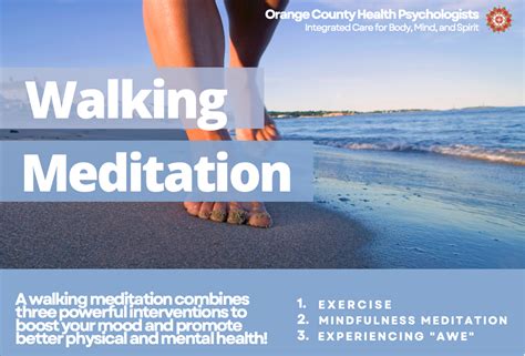 Walking Meditation Guide Orange County Health Psychologists