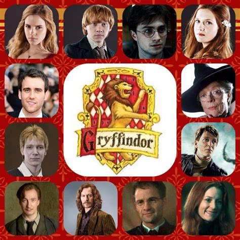 All The Gryffindor Members Harrypotter Gryffindor Members Hogwarts