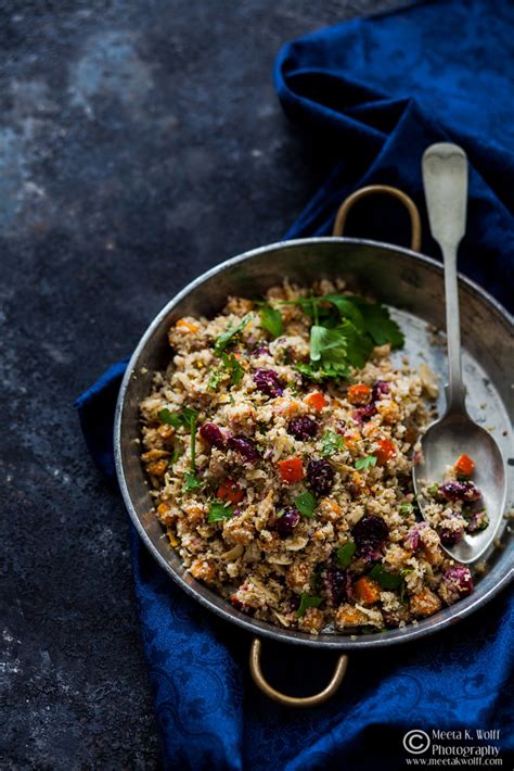The vegetables, spices, oil used will define the nutritional aspect. What's For Lunch Honey?: Cauliflower Couscous with Baharat ...