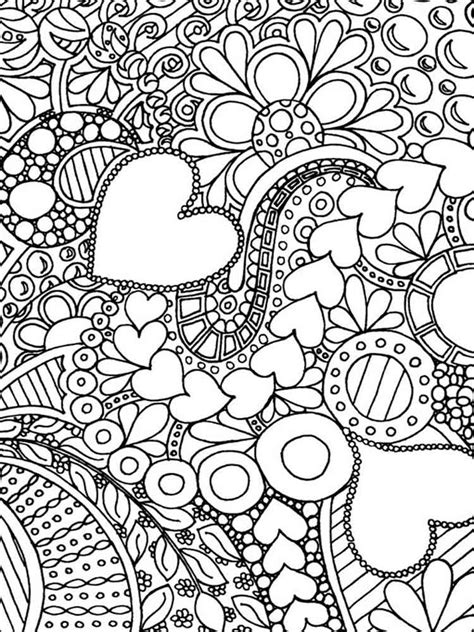 Difficult Coloring Page For Adults Free Printable Difficult Coloring