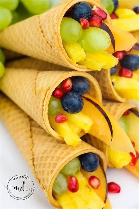 5 foolproof thanksgiving appetizers and desserts the kids can help make. Cornucopia Centerpiece : Fruit and Sugar Cones! - | Kid ...