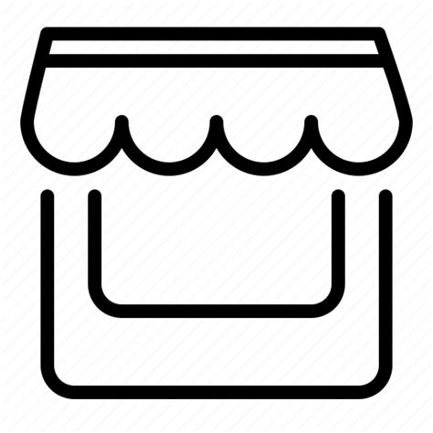 Merch Merchant Seller Shop Store Icon