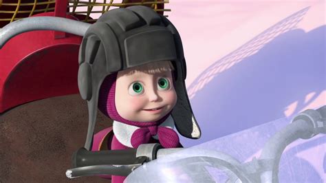 Маша и Медведь Masha And The Bear Кто не спрятался я не виноват Серия 13 Лыжню Серия 14