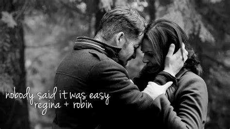 Take me back to the start nobody said it was easy oh, take me back to the start. regina + robin || nobody said it was easy - YouTube