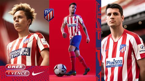 Junto a real madrid y barcelona, atlético de madrid también presentó una nueva camiseta el día de hoy, completando una trilogía de lanzamientos de la liga. Camiseta Nike del Atlético de Madrid 2019/20 - Marca de Gol