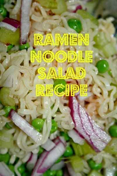 Healthy Ramen Noodle Salad Recipe Home Garden Joy