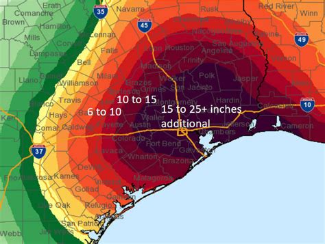 Maps That Explain Tropical Storm Harveys Potential Impact