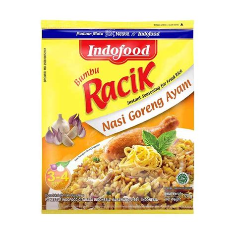 Secara nasa uduk kan emang udah gurih, dan nasinya kering/gak lengket. Jual Racik RNGAH Bumbu Nasi Goreng Ayam 20 g Online ...
