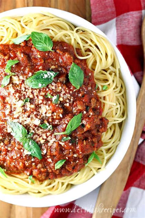 Best Slow Cooker Spaghetti Sauce Lets Dish Recipes