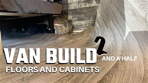 Any suggestions on how to complete the install without leaving a gap between the finished tile floor and the bottom of the cabinets? VAN UPGRADES | Custom Van Life Kitchen, Installing A New ...