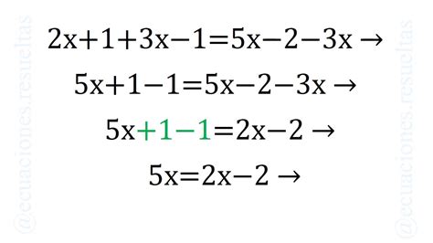 Como Resolver Una Ecuacion De Primer Grado Ejemplos Super Faciles Images