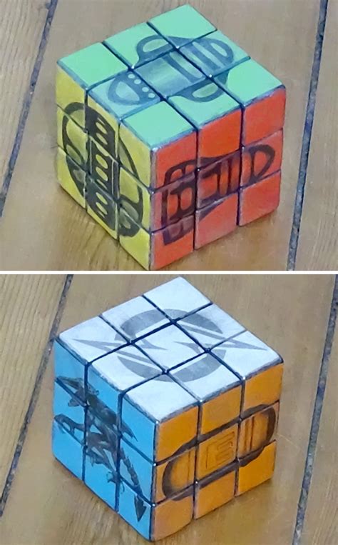 Custom Rubiks Cube Rmetroid