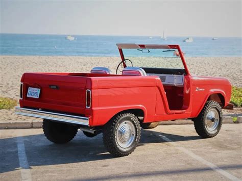 1966 Ford Bronco Roadster Looks Right At Home In California Offered At