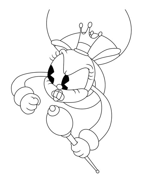 In cuphead, the player controls cuphead, a little white man with a coffee cup as his head. Rumor Honeybottoms Cuphead Coloring Pages | Desenhos pra ...