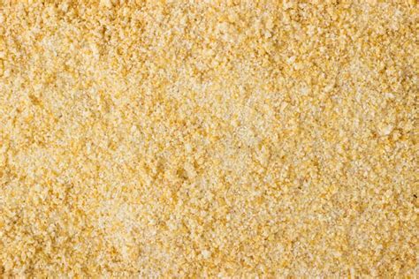 Dried Garlic Powder Spice As A Background Natural Seasoning Te Stock