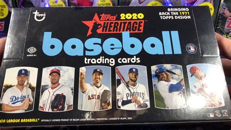 2020 topps baseball factory set retail box. New Release! 2020 Topps Heritage Baseball Cards Box Opening!!! - YouTube