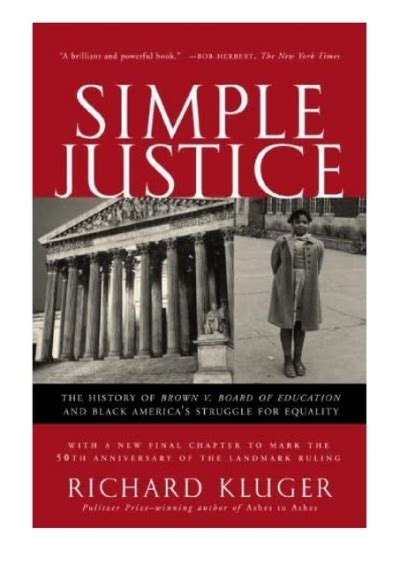 pdf read free simple justice the history of brown v board of education and black americaand 039 s