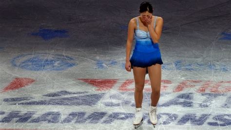Us Olympic Figure Skating Ices Third Place Medalist Off