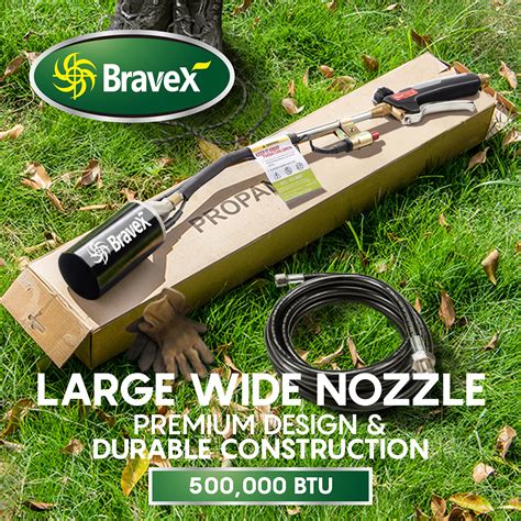 Buy Bravex Propane Torch Weed Burner Torch With Piezo Ignition High