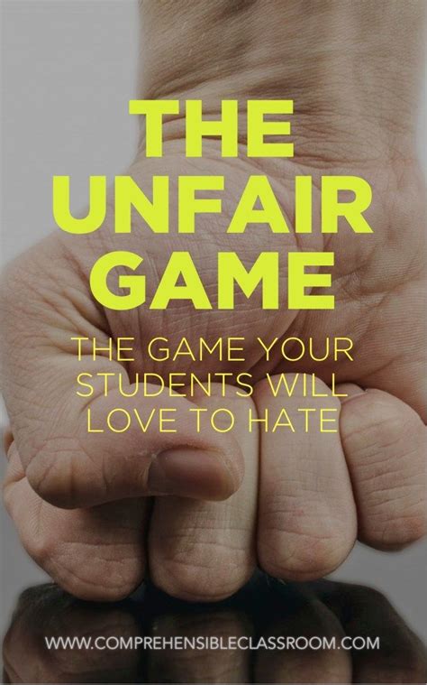 Online word search puzzles for esl students to practice grammar and vocabulary. The Unfair Game - The Comprehensible Classroom in 2020 ...