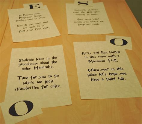 So is leo the late bloomer! Harry Potter themed 8th boys birthday party. Treasure hunt ...