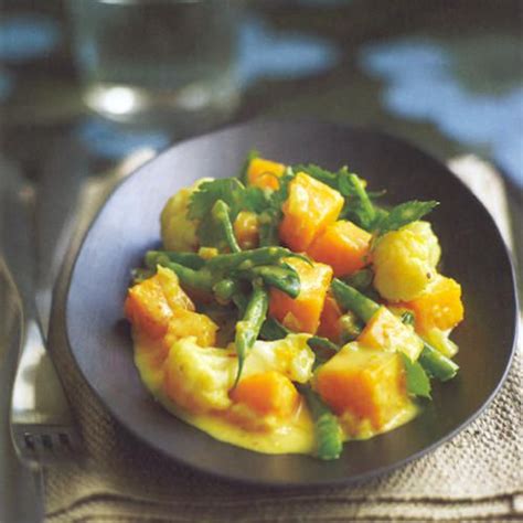 Curry van pompoen en bloemkool recept