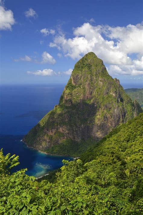 The Piton St Lucia Caribbean Sea Trip Planning Vacation Trips Camping Experience