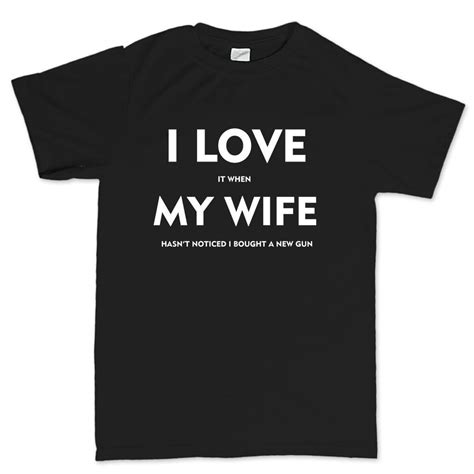 I Love My Wife Mens T Shirt Forged From Freedom