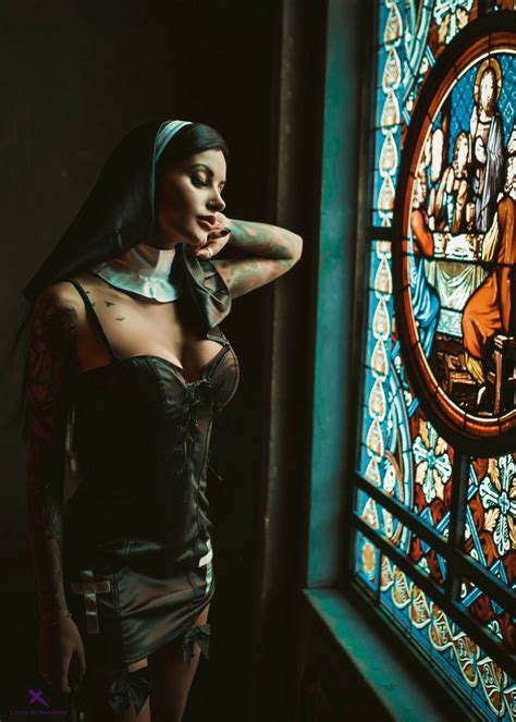 Satan Hot Nun Dark Beauty Photography Sensual Religion Gothic