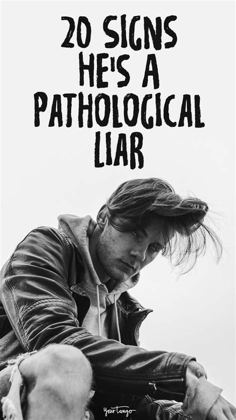What Is A Pathological Liar Its Someone Who Has A Compulsive Habit Of